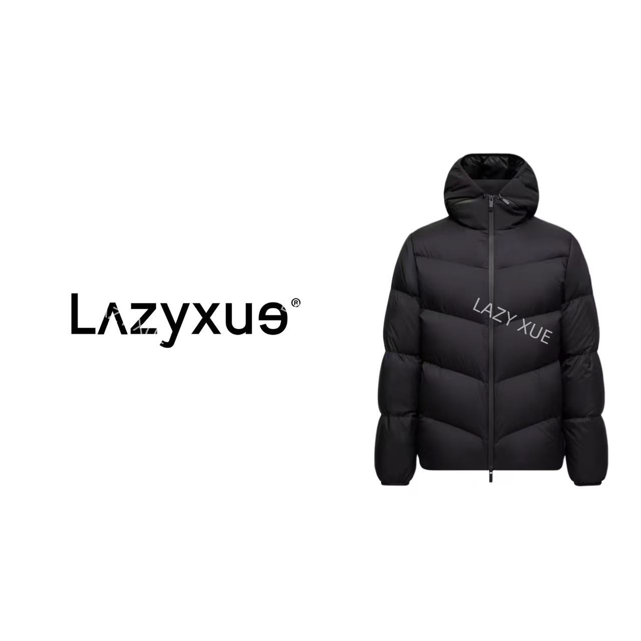 LAZYXUE薛懒懒/新款冬季时尚休闲保暖连帽夹克羽绒服 5269