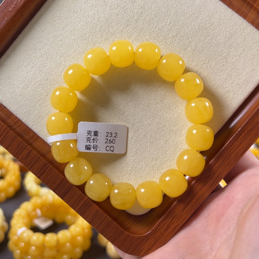 裸石蜜蜡未镶嵌13.2mm焦皮鸡油黄浓蜡同料老型cq