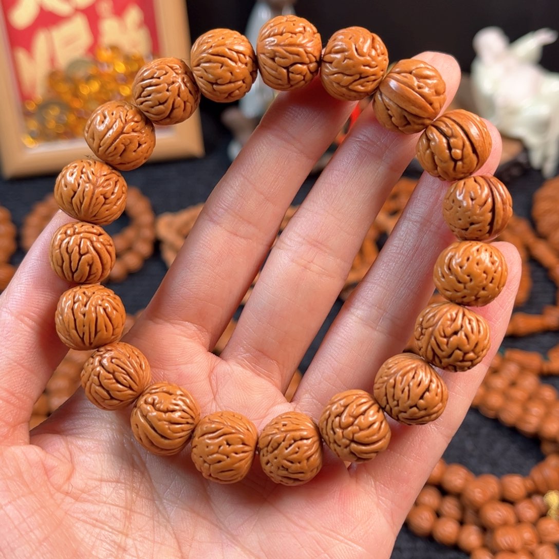 文玩核桃手串C9桃核手串