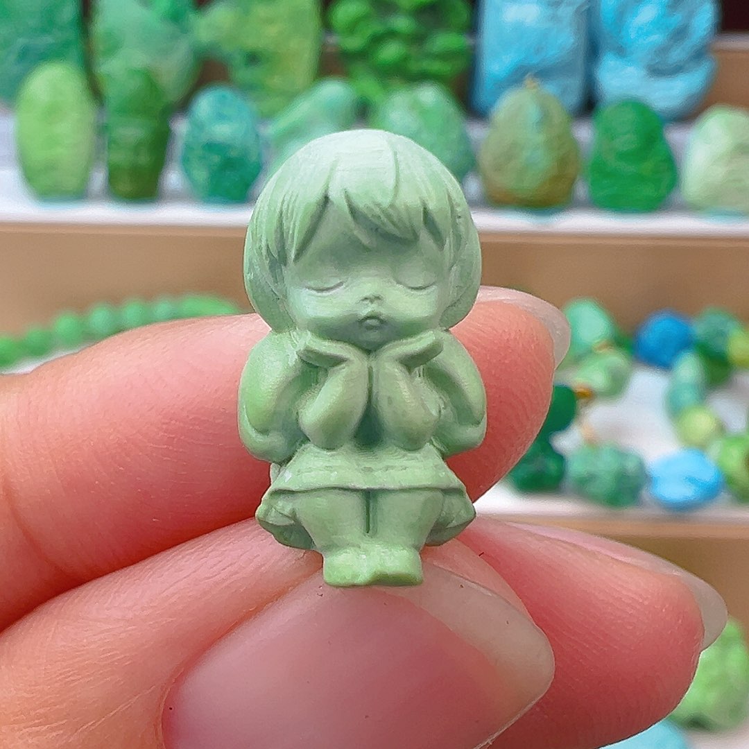 未镶嵌绿松石项链