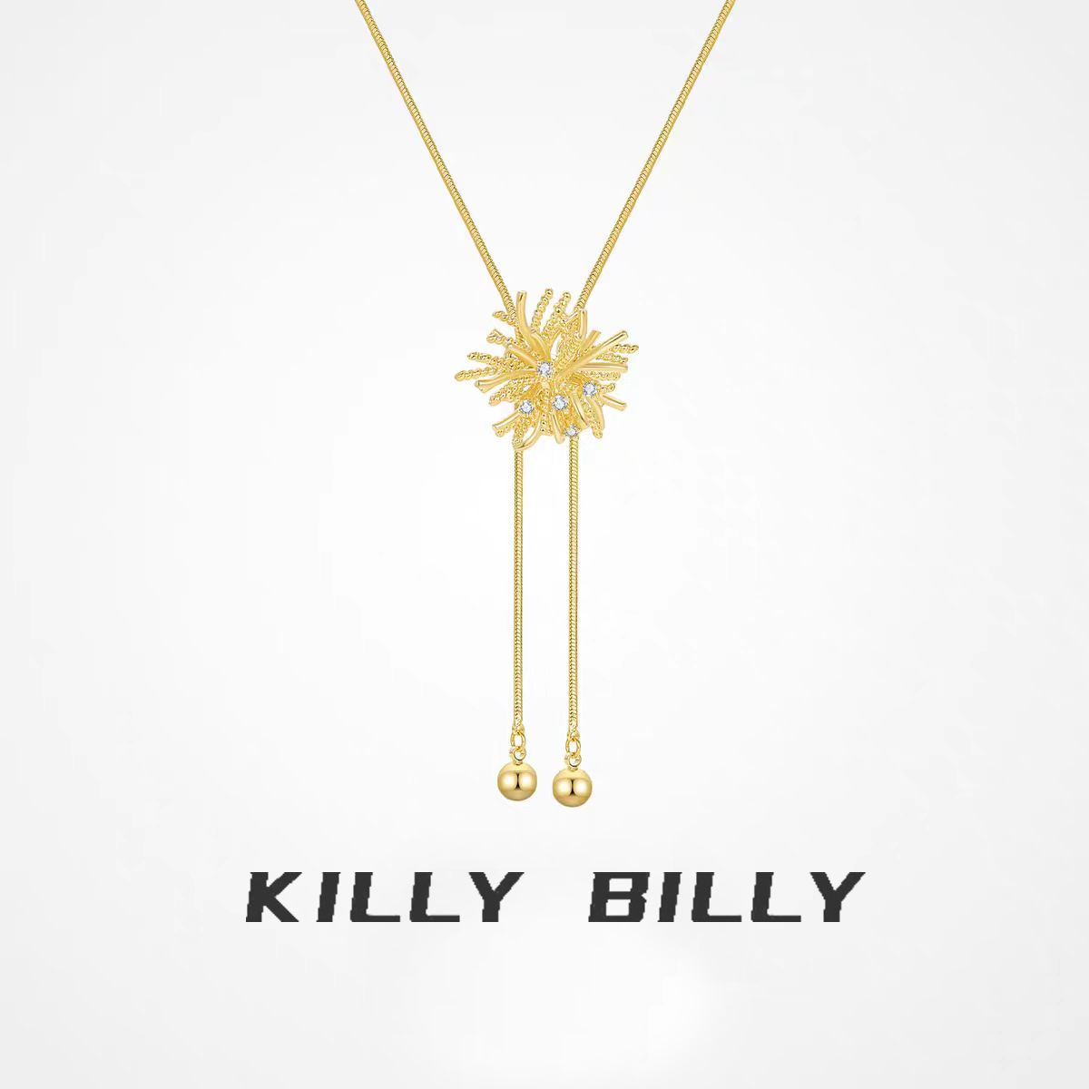 铜合金项链 KILLYBILLY【灿然烟火】设计款项链