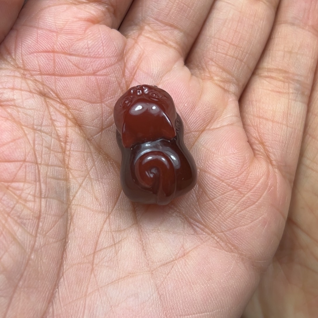 哈***哥定制南红玛瑙未镶嵌