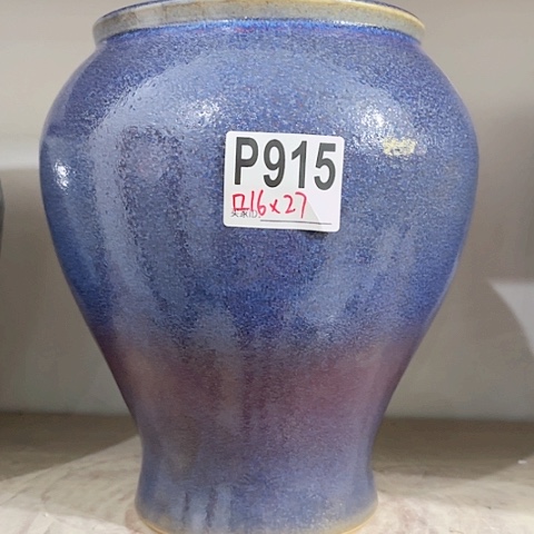 红陶景德镇陶瓷花盆手工