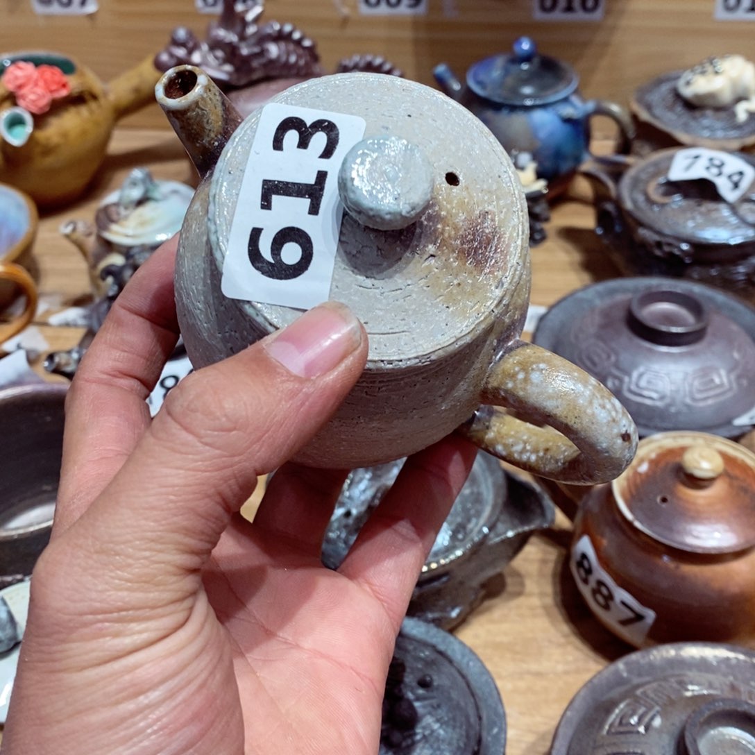 柴烧茶具陶瓷杯子