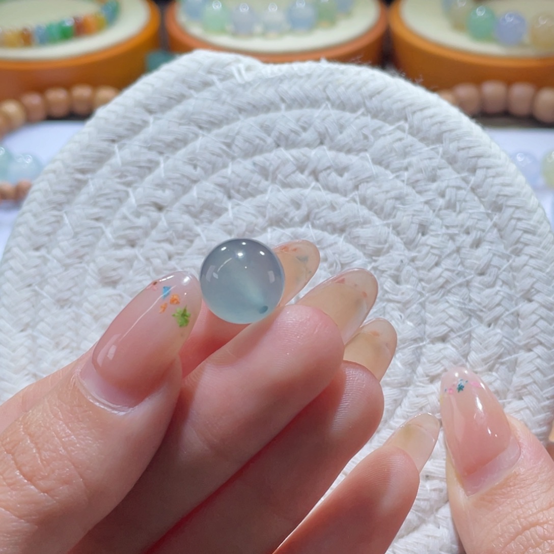 未镶嵌手链翡翠卡12.6高冰蓝