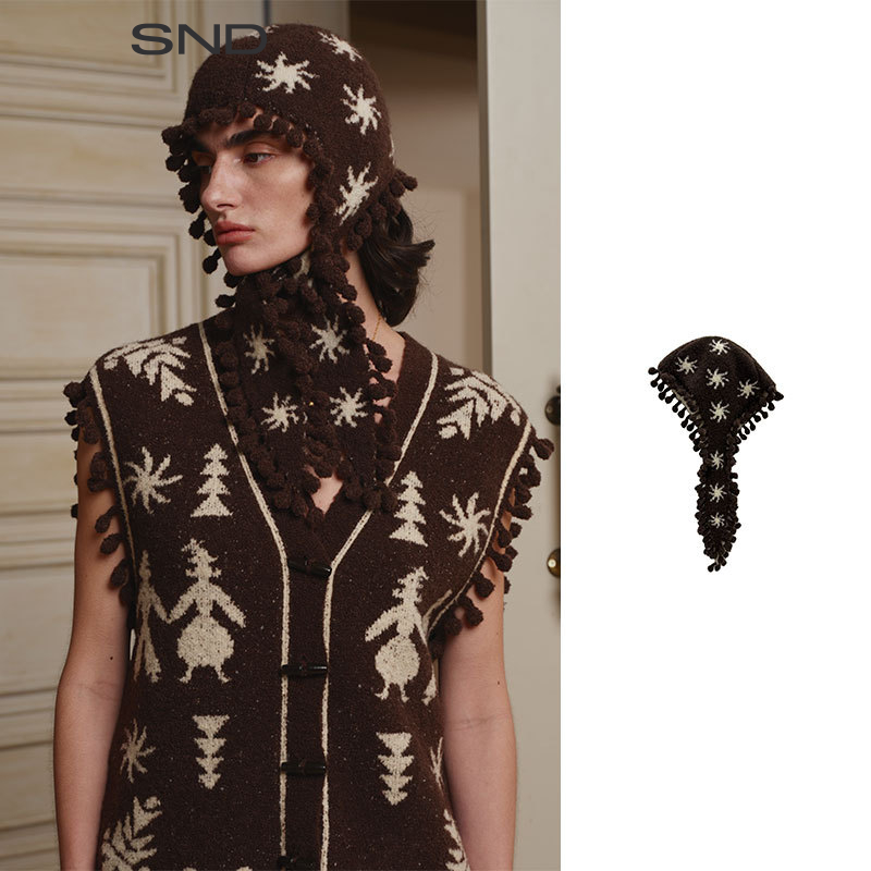 【ECRIVAIN 设计师品牌】SND AW25 钩边ZZ帽女款