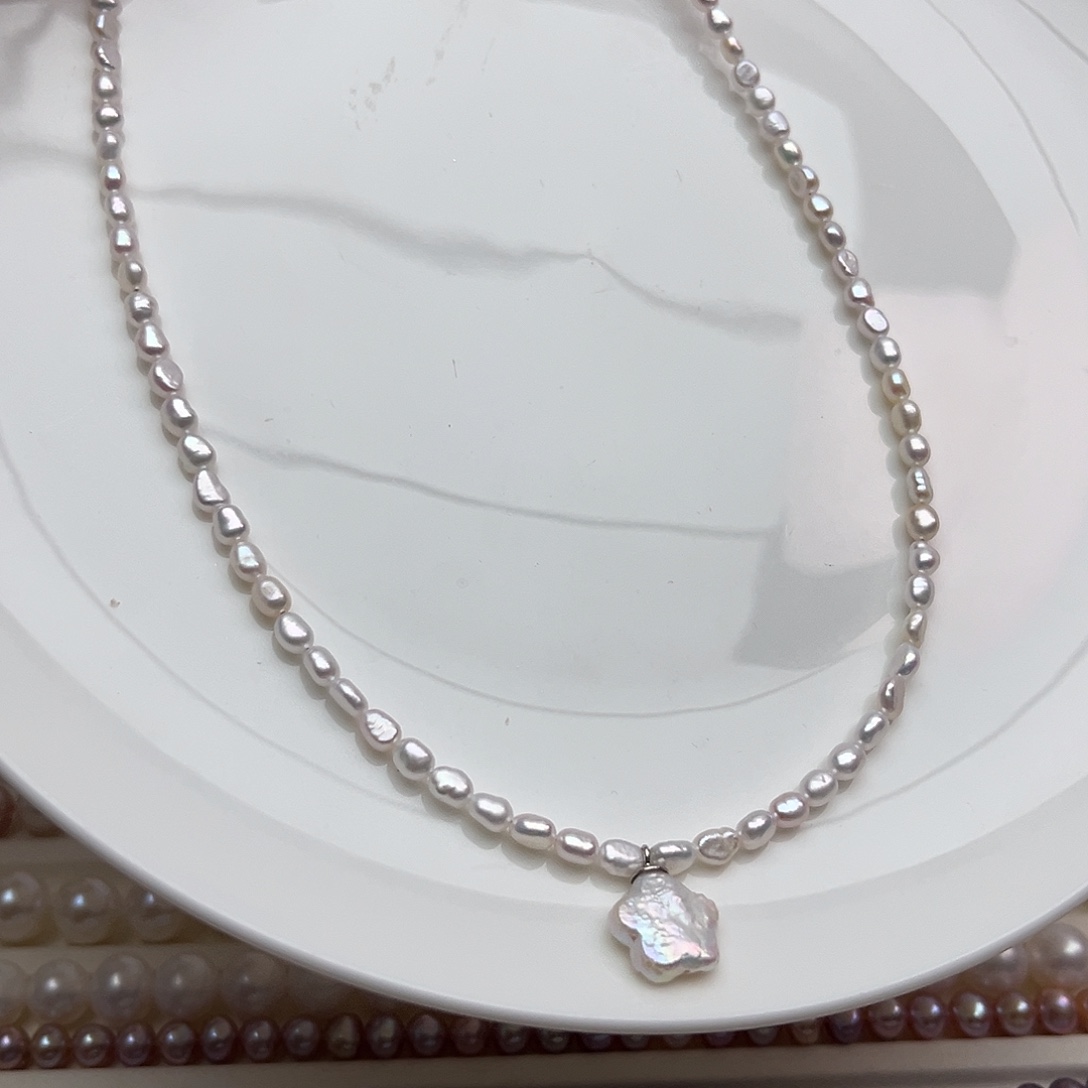 淡水珍珠颈饰未镶嵌