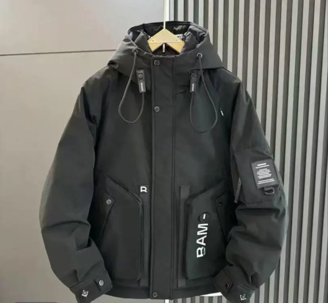 8805冲锋衣连帽冬季厚款潮流百搭
