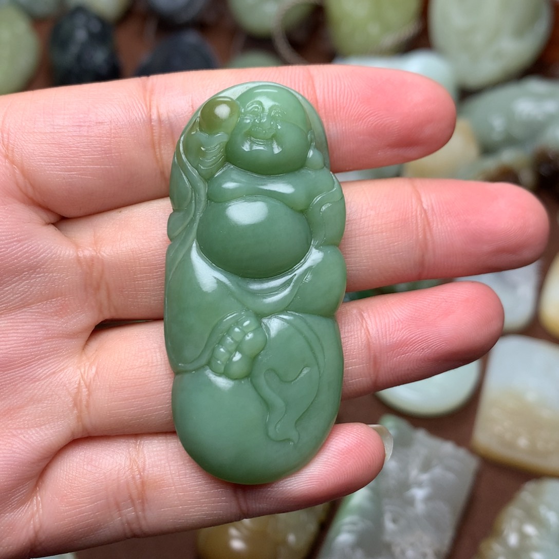 和田玉挂件未镶嵌