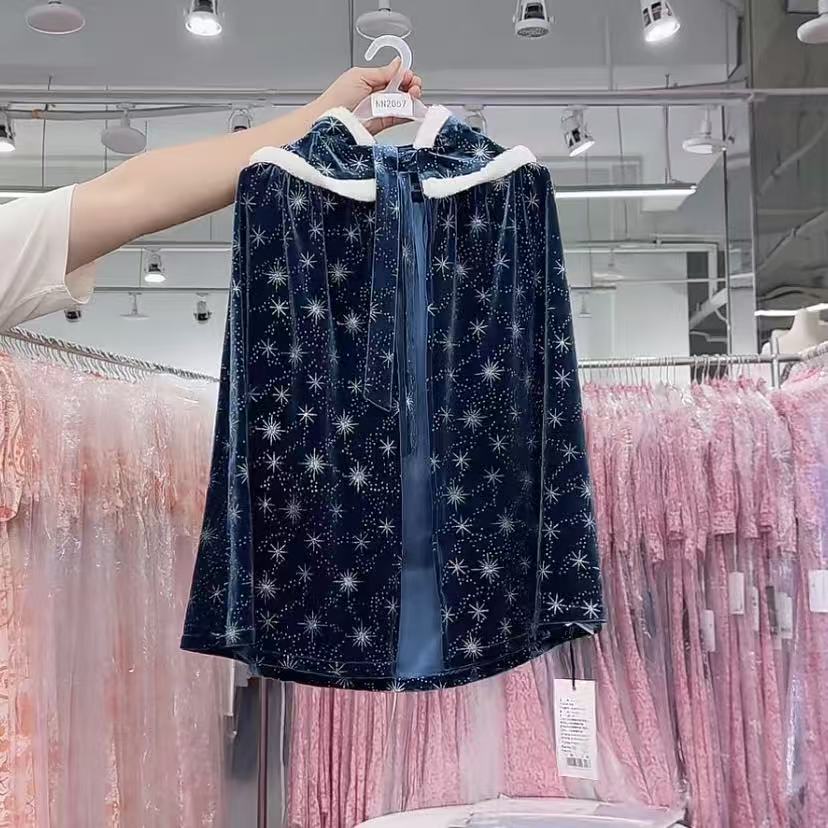 【NAVS•暄R】NN2057-时尚女装设计感斗篷设计师韩版百搭休闲