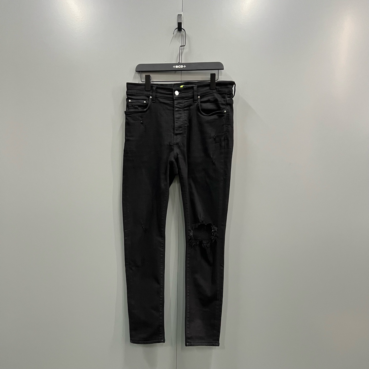 95新 AMIRI (ll) AMIRI 黑色长裤 33码