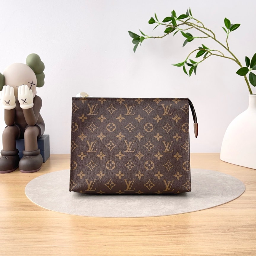 95新 LouisVuitton/路易威登 洗漱袋26/手拿包/6948