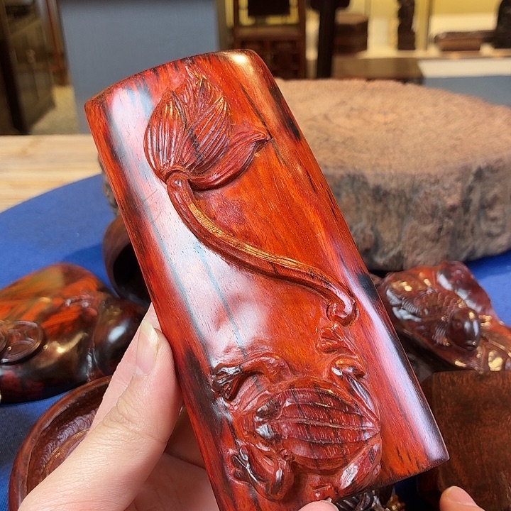 紫檀木类端景台紫檀