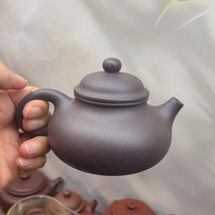 紫砂茶壶天青容天200c c