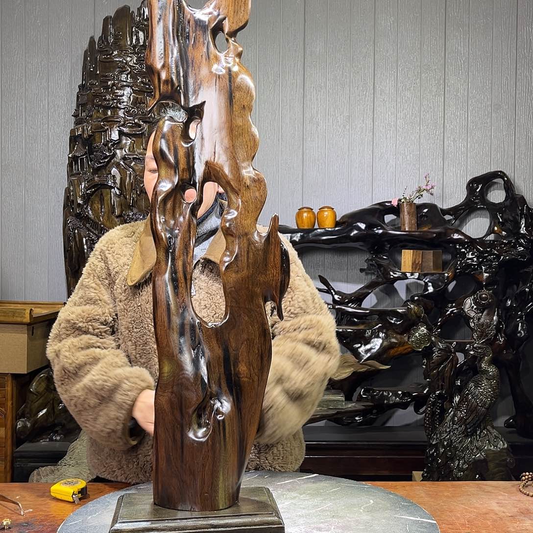 琴***吻金丝楠阴沉木随型