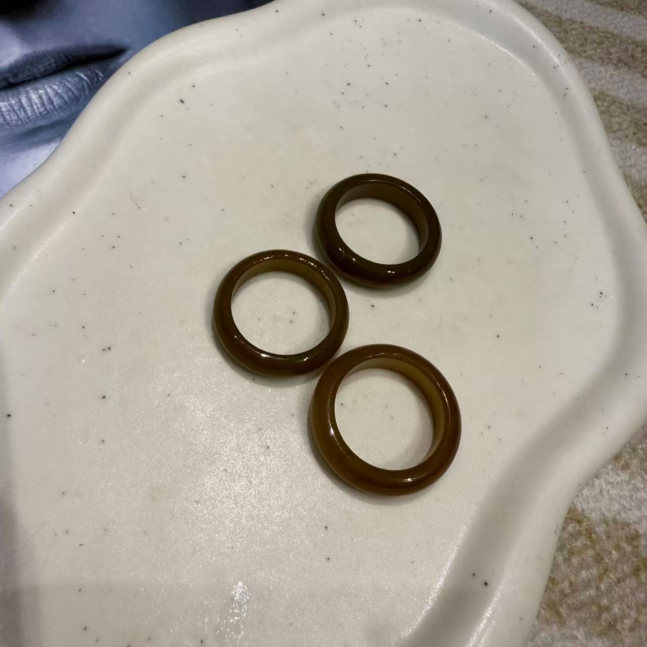 【A367】和田玉糖料戒圈（多样性发一）