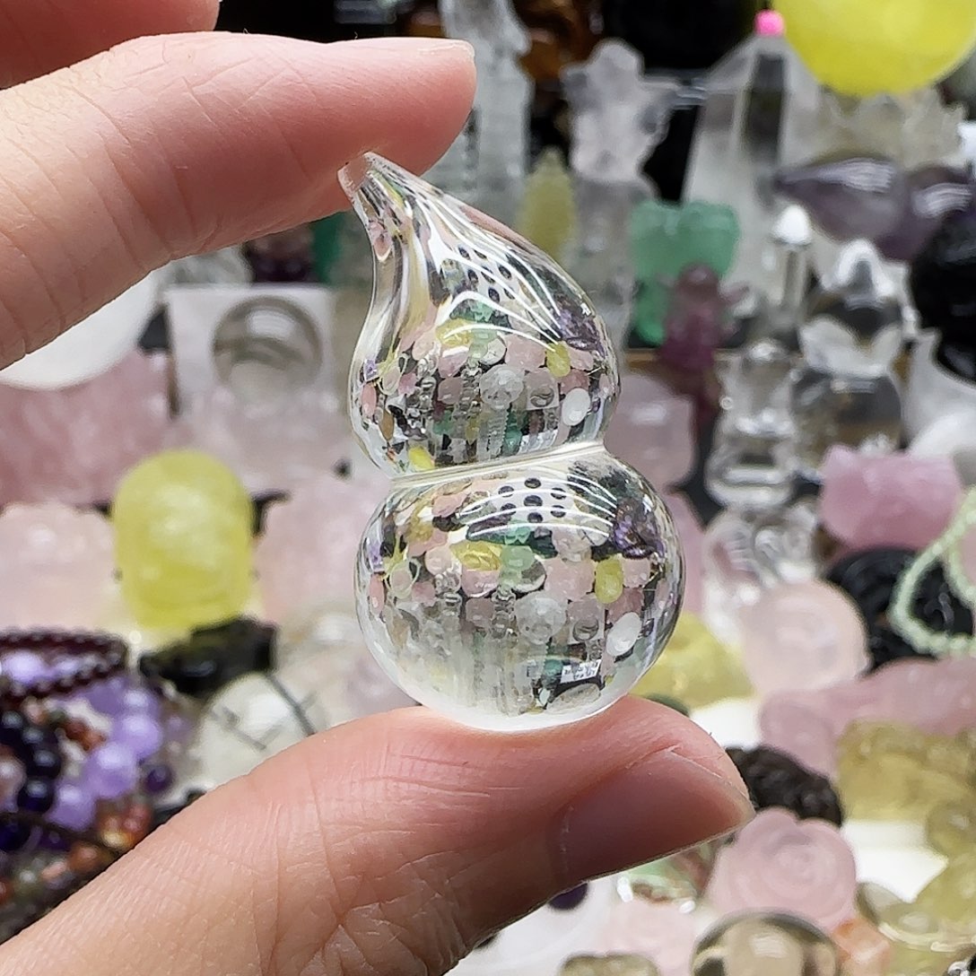 未镶嵌车挂水晶摆件