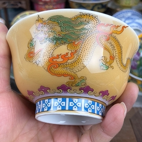 景德镇陶瓷藏式茶碗