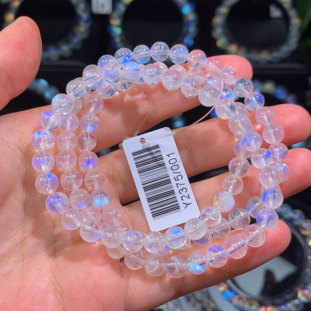 月光石手链未镶嵌Y2375/001 6.0mm