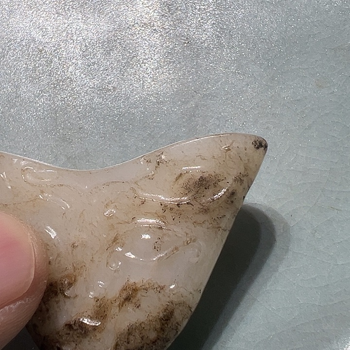 瓷片鹰瓷器工艺美术精品