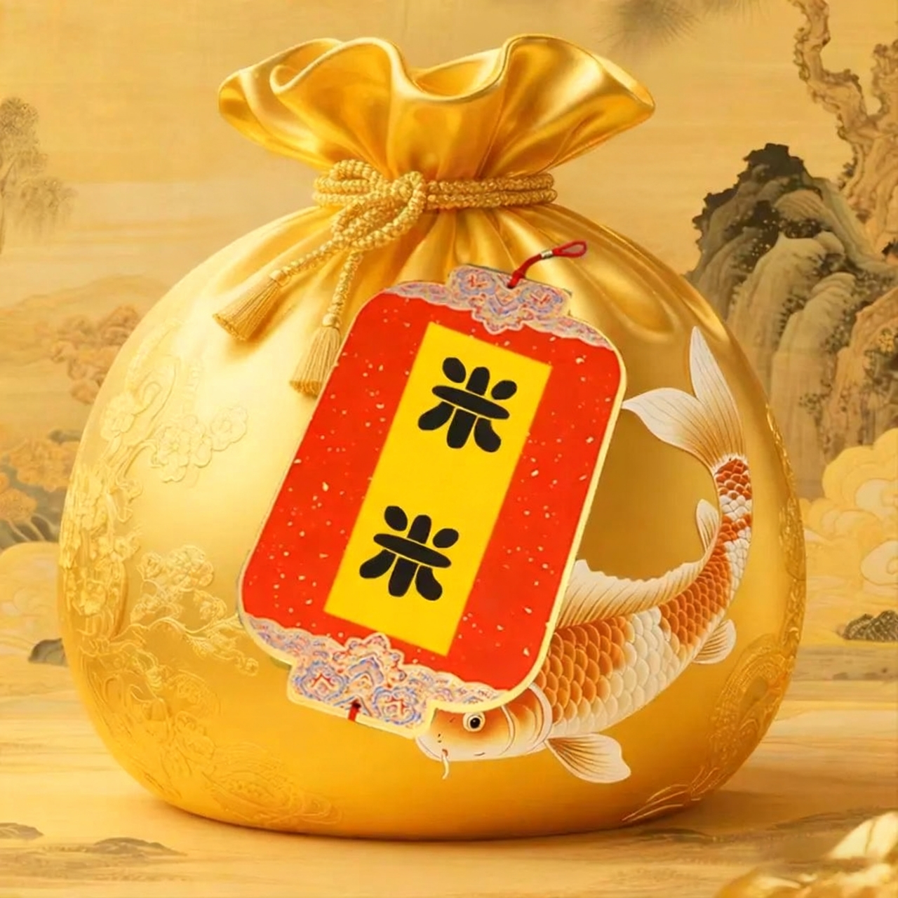 3号老师推荐 米米腰包手绘卡 生肖挂饰