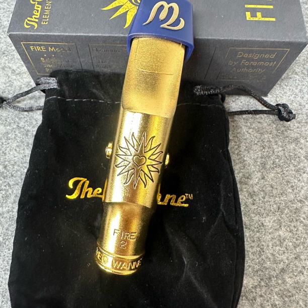 美国温妮次中音萨克斯金属笛头 火元素次中音7星爆发力强小内堂