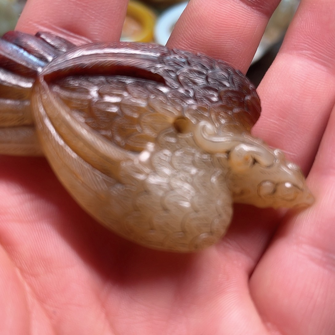 和田玉（糖玉）挂件未镶嵌梦*岛