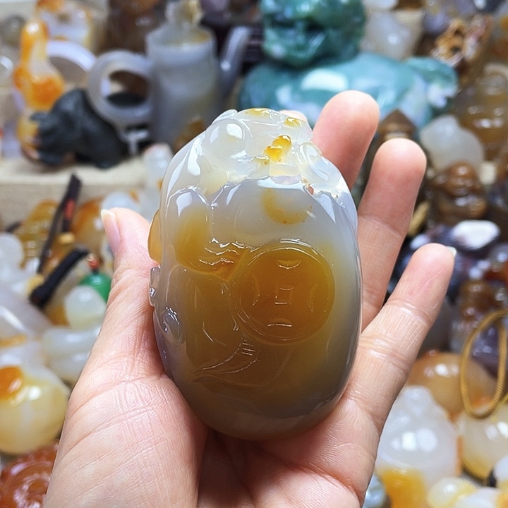 玛瑙/玉髓饰品未镶嵌