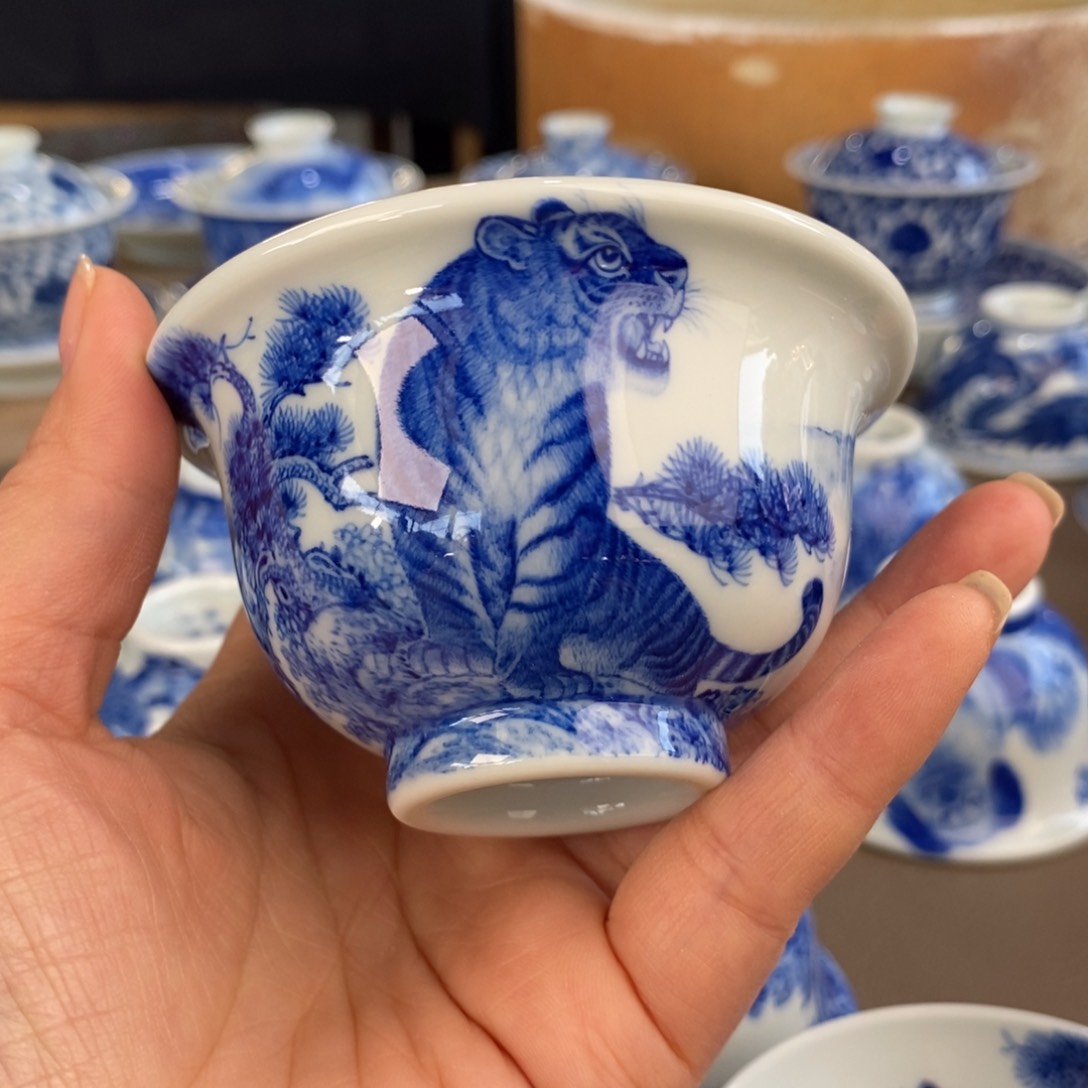 杯景德镇陶瓷手工手绘