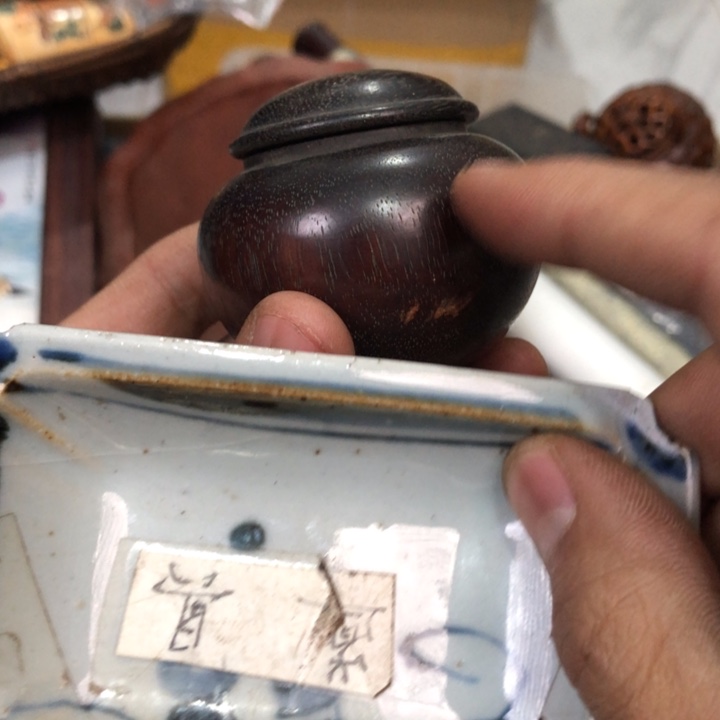 陶瓷孤品单件车里拍