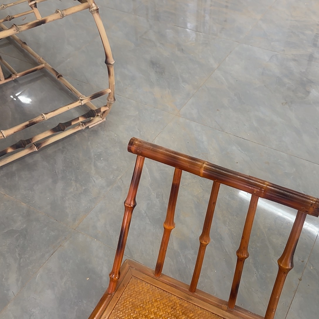  筇竹小 靠背 椅子