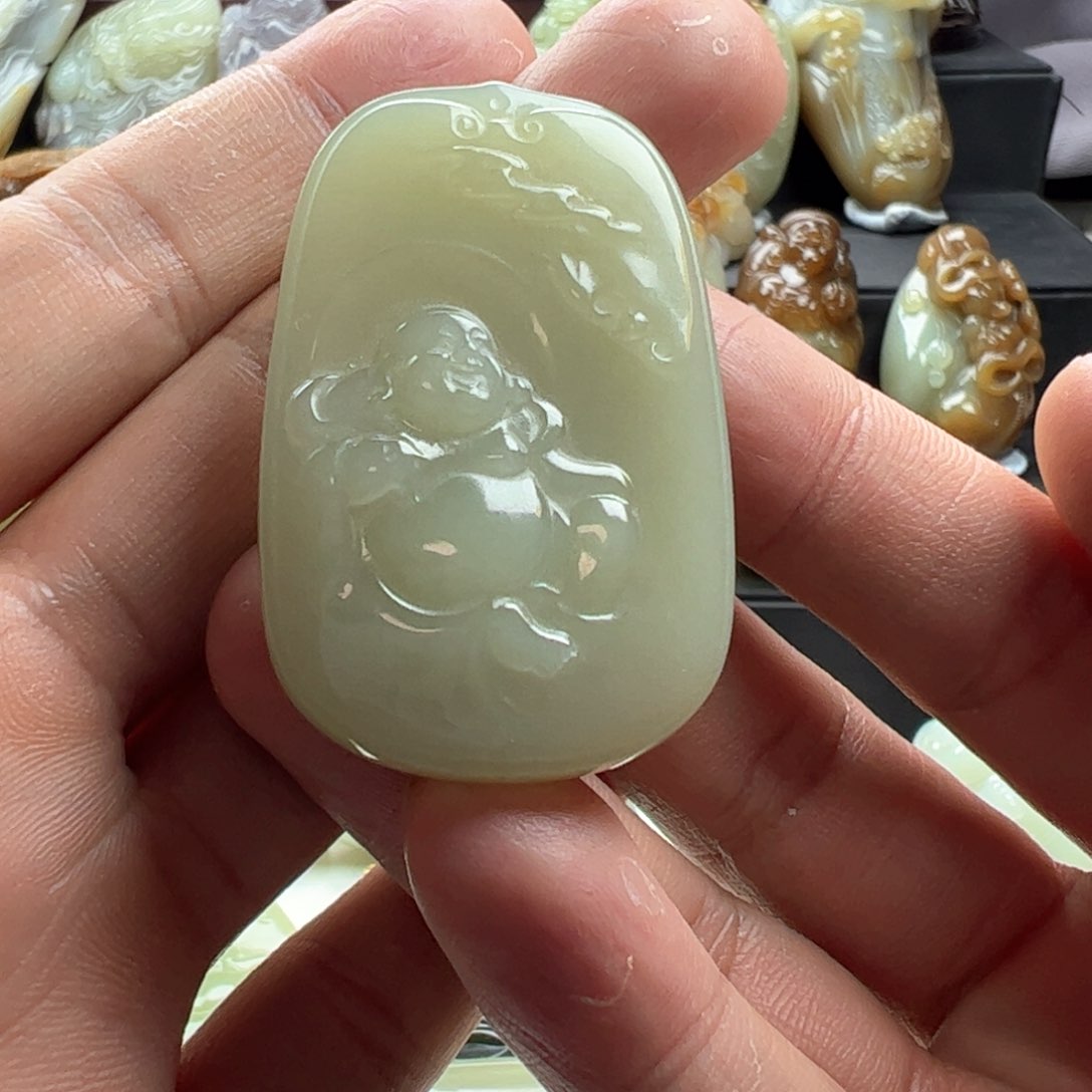 和田玉挂件未镶嵌