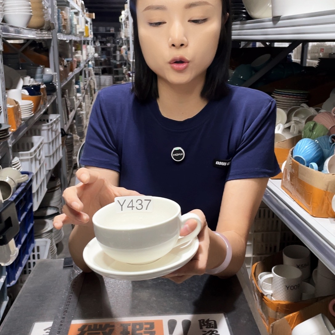 瓷片437              4杯4碟