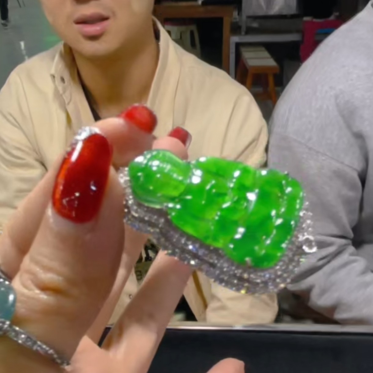 天然A货翡翠假一罚四（多样性发货拍一件发件）