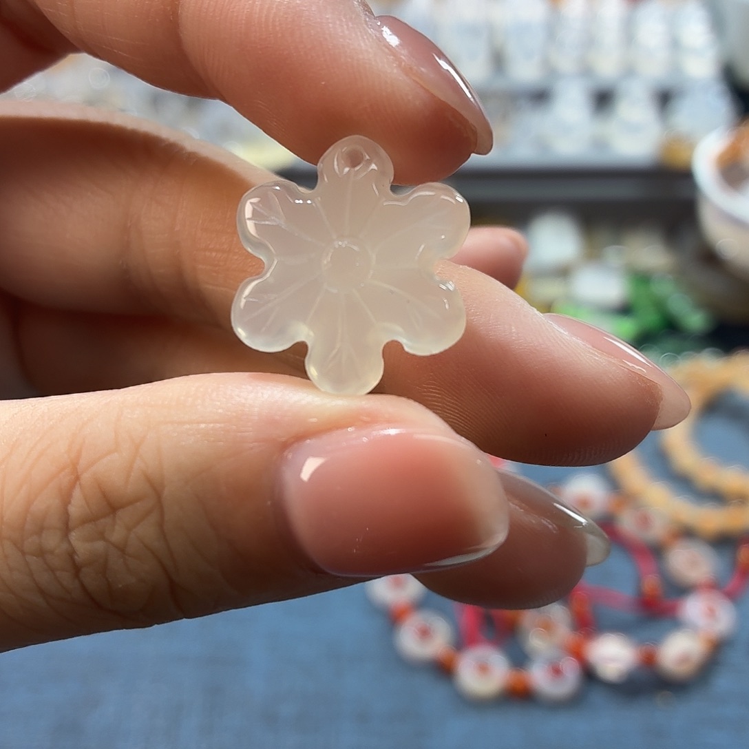 玛瑙/玉髓合金颈饰