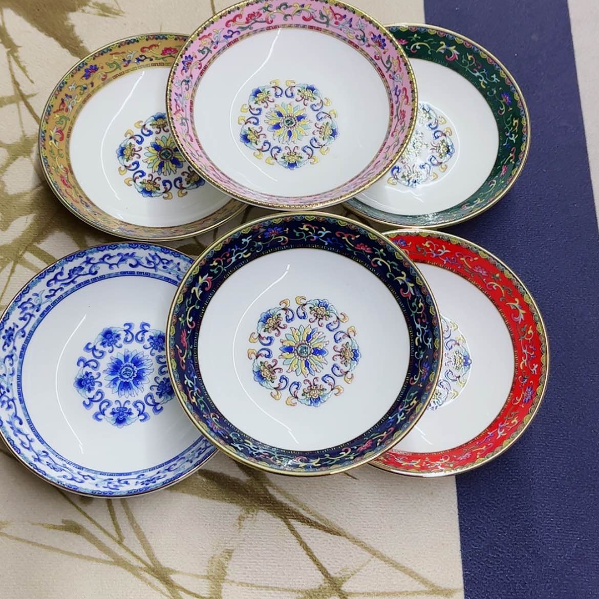 【闪购商品】珐琅4寸6个……………………