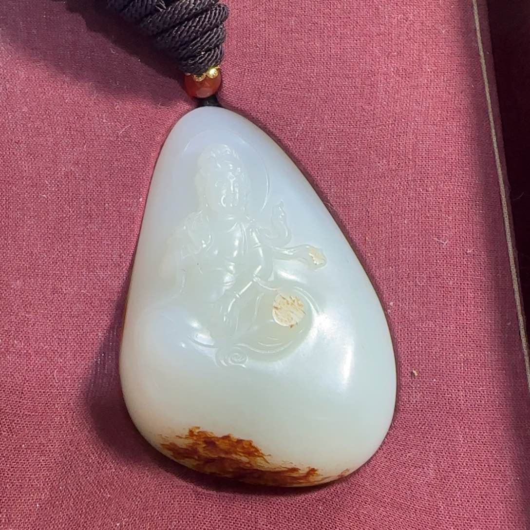 和田玉挂件未镶嵌