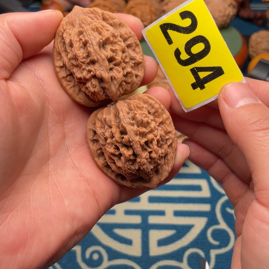 把件文玩核桃40全品高庄虎头294号