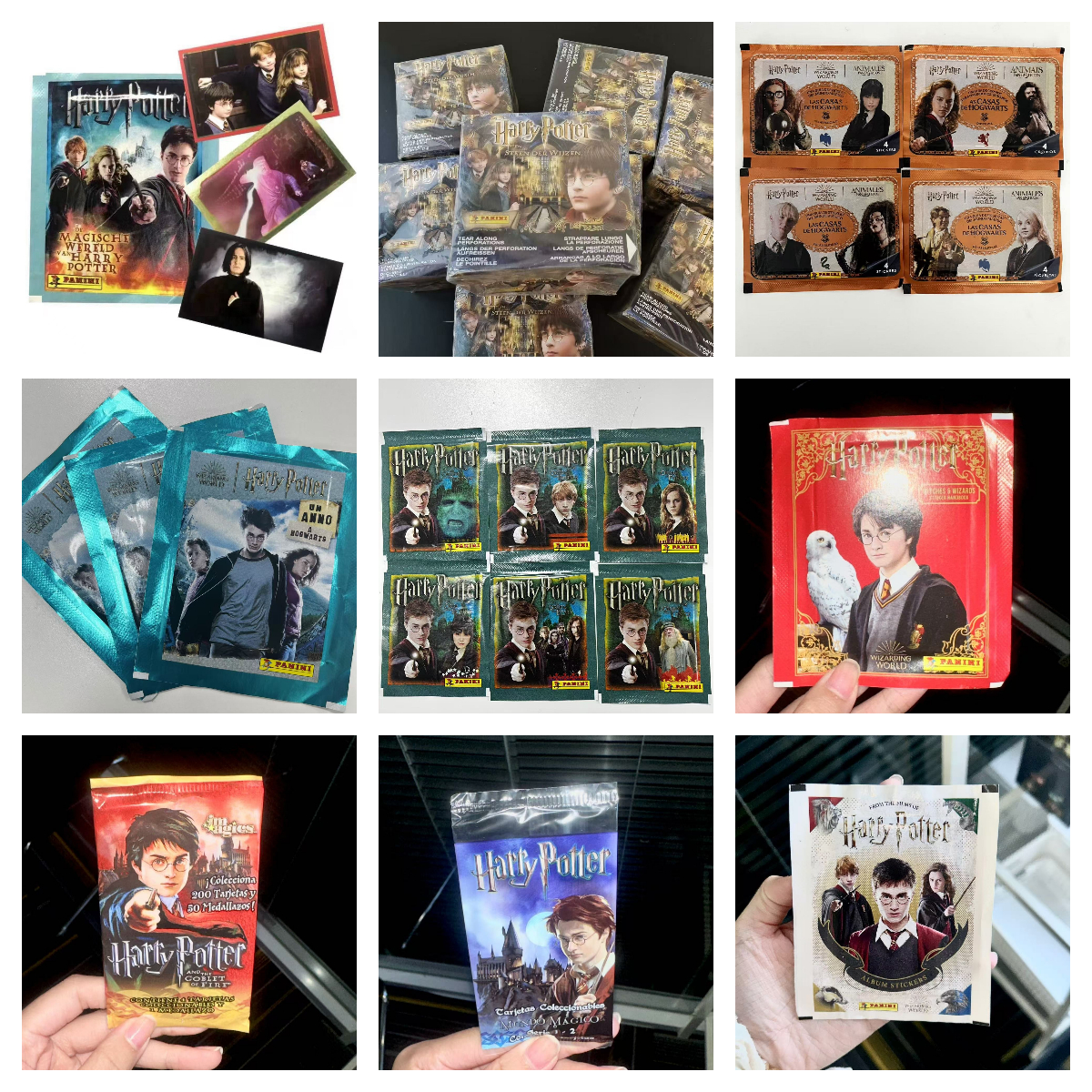  哈利波特 PANINI 帕尼尼 贴纸合集 （默认代拆）