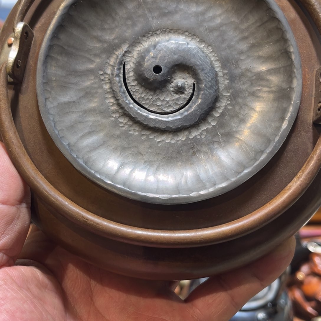 铜云*中古工艺品摆件