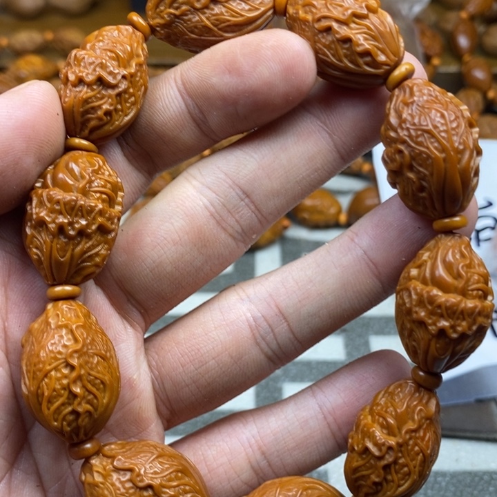 手串/手链橄榄核橄榄核雕工艺手串
