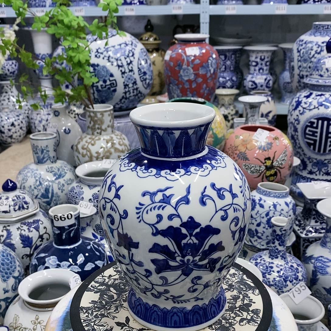 【闪购商品】摆件桌面石榴花瓶……