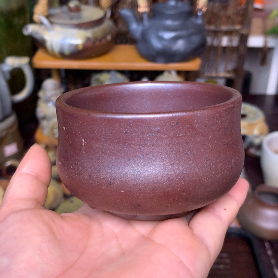 茶壶紫砂纯自然高温无釉裸柴烧