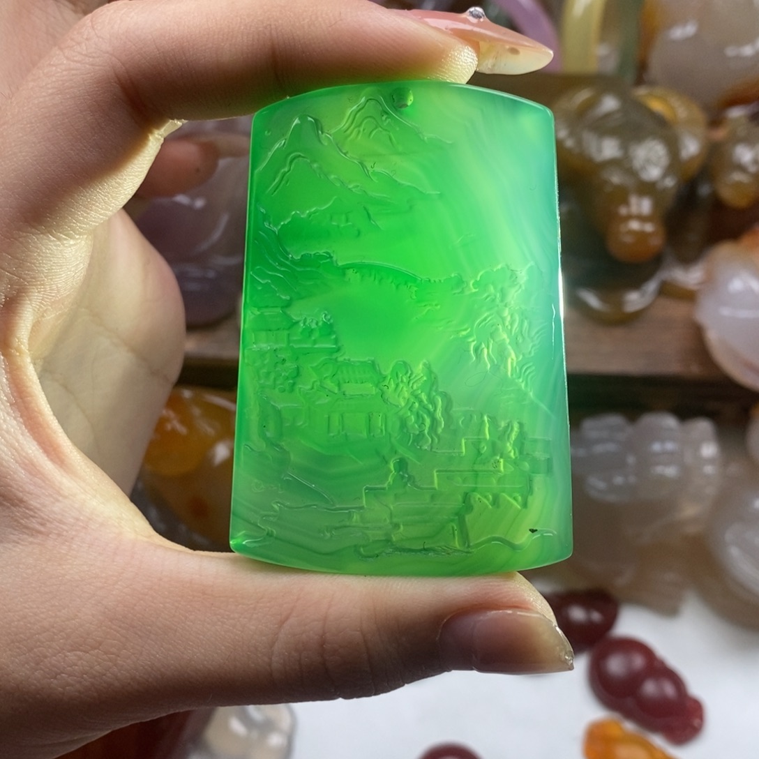 玛瑙/玉髓未镶嵌颈饰