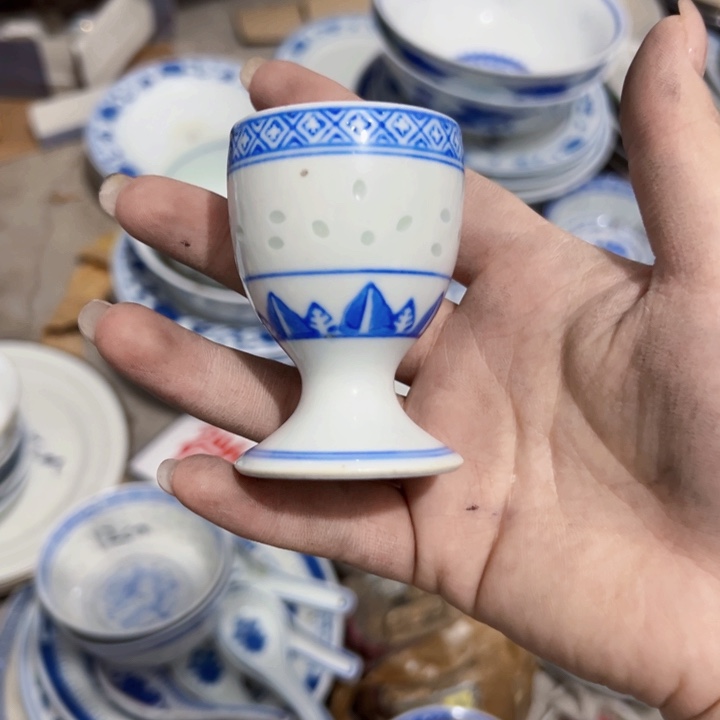 景德镇陶瓷高温高脚杯