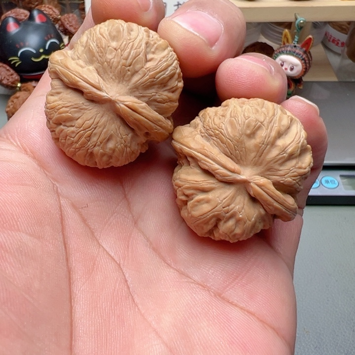 文玩核桃吊坠37尺全品元宝