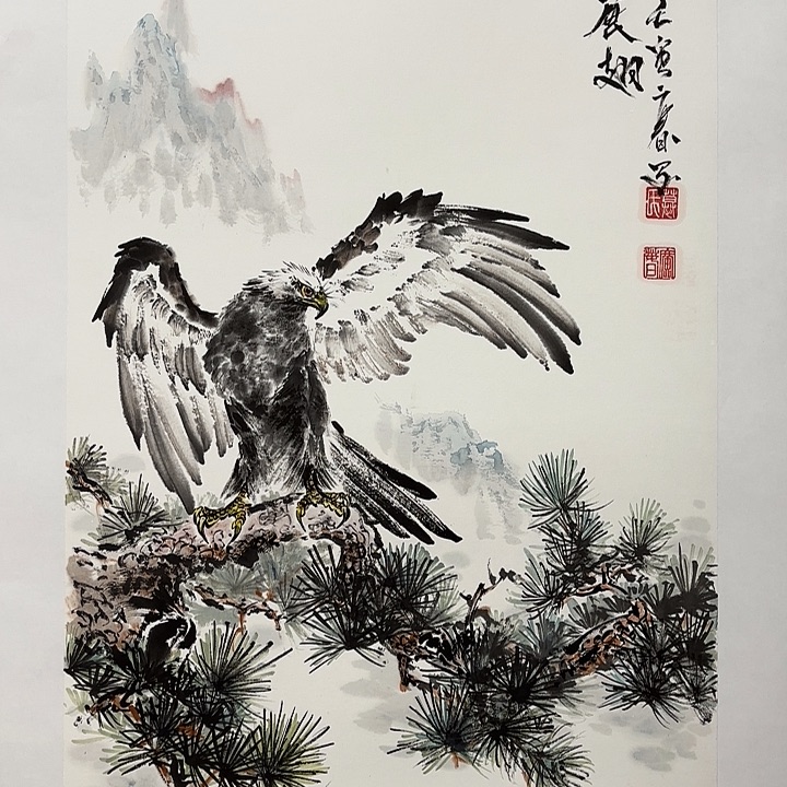 国画花鸟等多种鸟类的栖息地和栖息