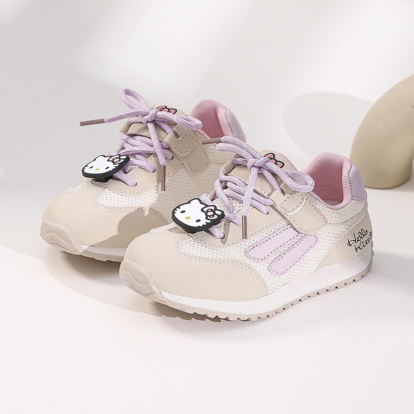 HELLO KITTY/凯蒂猫2025秋冬新款女童复古休闲鞋儿童运动鞋