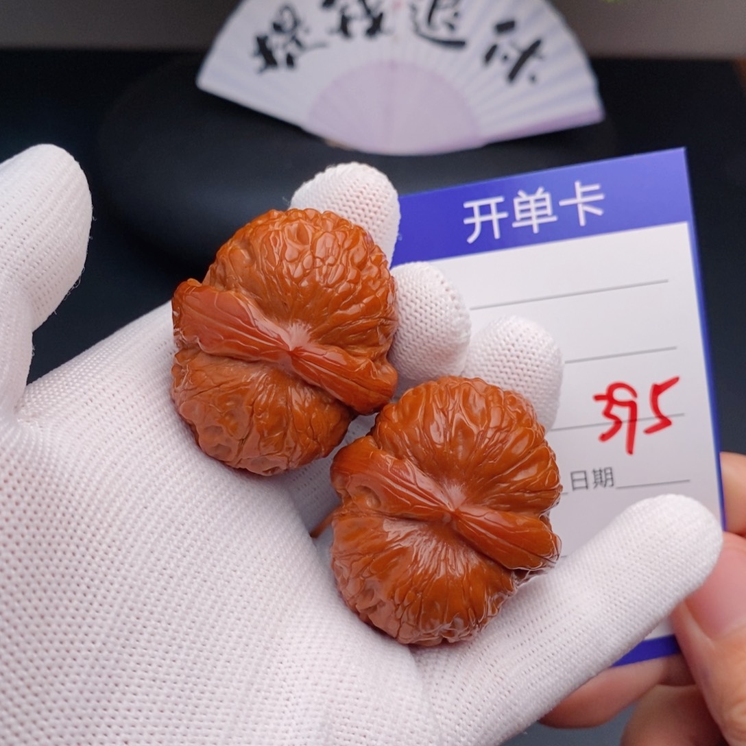 把件文玩核桃40元宝395