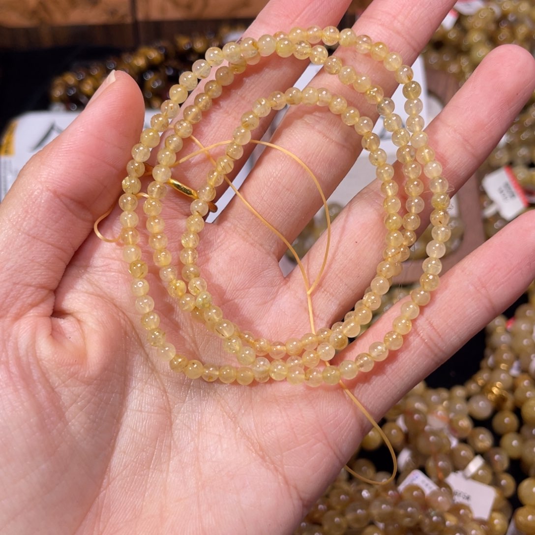 未镶嵌手链发晶卡3.7